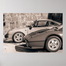 Fotografía vintage de automóviles de lujo