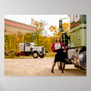 Póster Fotografiar la esquina de Grampa en primera fotogr