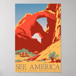Póster Fotografías antiguas estéticas de Utah