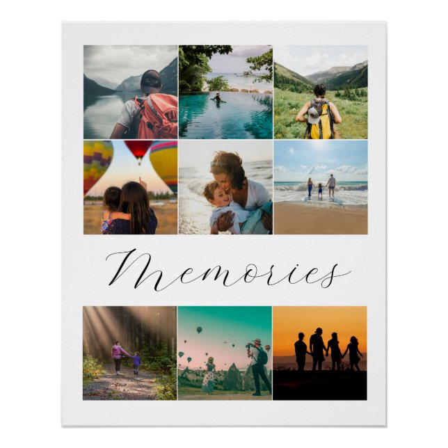 Póster fotografías de viaje  (Anverso)