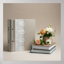 Póster Fotografías impresas relajantes y decorativas