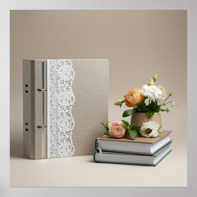 Póster Fotografías impresas relajantes y decorativas (Frente)