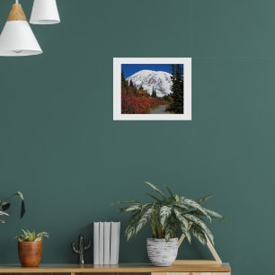 Póster fotográfico de colores de otoño del Monte R