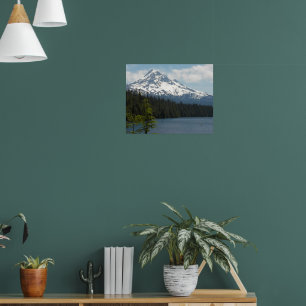 Póster fotográfico de esplendor de la montaña Moun