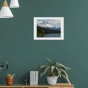 Póster fotográfico de esplendor de la montaña Moun