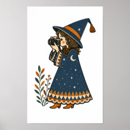 Póster Fotógrafo Mago Caprichoso