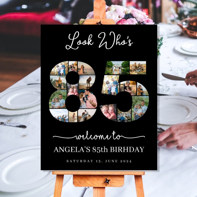 Póster fotomontaje de 85 años, 85 (Subido por el creador)
