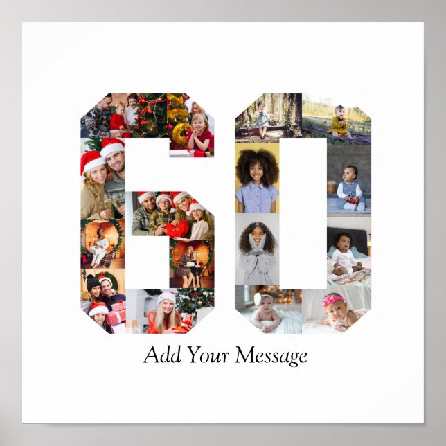 Póster Fotomontaje del número 60 (Frente)