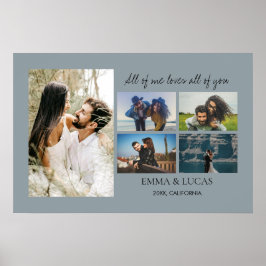 Póster Fotomontaje Todo de Mí Ama Todo de Ti