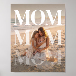 Póster FotoPop Mamá Personalizada