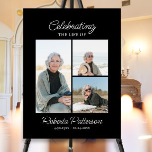 Póster Fotos de Celebración de la Vida, Bienvenida al Mem