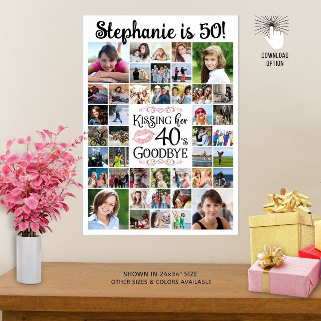 Póster Fotos de cumpleaños 42 besando su década hasta el  (Subido por el creador)