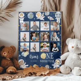 Póster Fotos de cumpleaños de Safari en el espacio ultrat