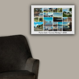 Póster Fotos de destino en Instagram, Personalizado de mo