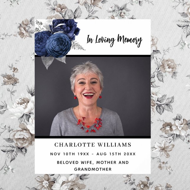 Póster Fotos de funerales bienvenida conmemorativa floral (Subido por el creador)