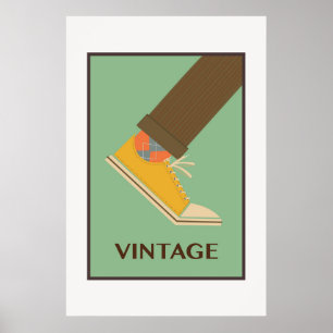 Póster Fotos de moda antiguas de estética sin editar