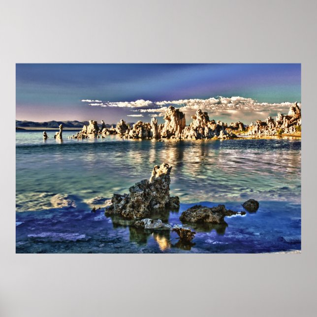 Póster Fotos de Mono Lake California (Frente)
