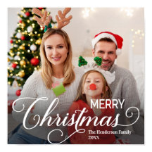Fotos de Personalizado simple de Feliz Navidad