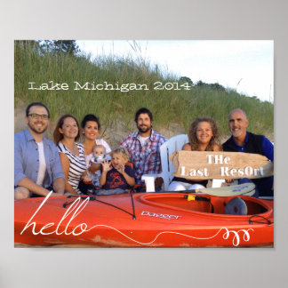 Póster Fotos personalizadas de la familia 8 x 10
