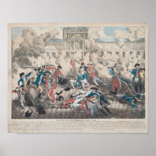 Póster Foundation of the Republic, 10th August 1792