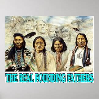 Póster founding fathers