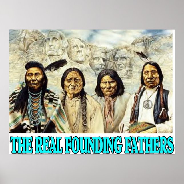 Póster founding fathers (Frente)