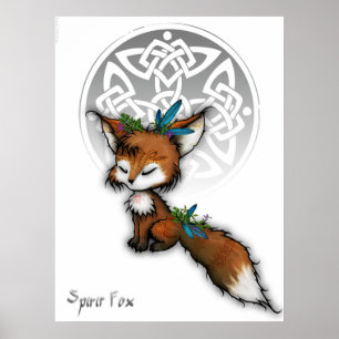 Póster Fox de espíritu celta