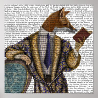 Fox de lectura de libros