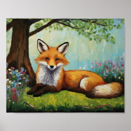 Póster Fox en Woods 1