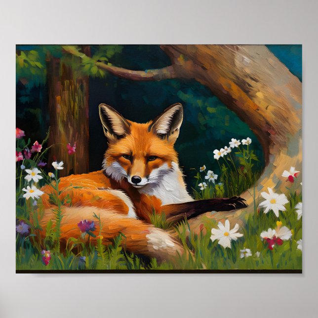 Póster Fox en Woods 4 (Frente)