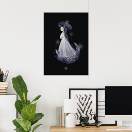 Póster FOX LAVENDER de Alexandra Dikaia
