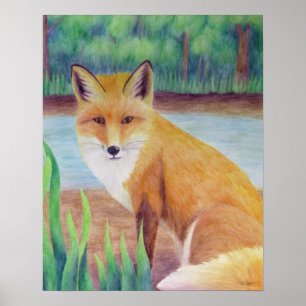 Póster Fox Poster