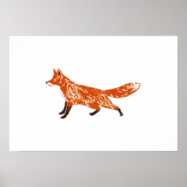 Póster Fox poster (Frente)