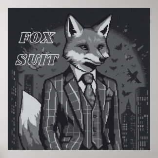 Póster Fox Suit
