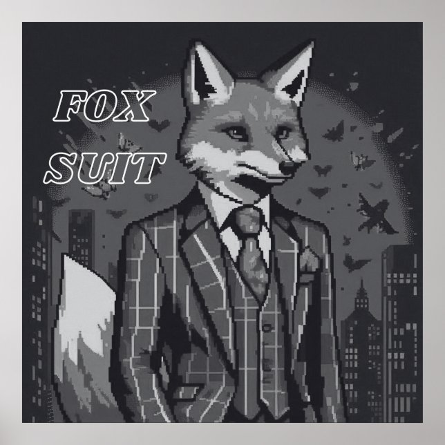 Póster Fox Suit (Frente)