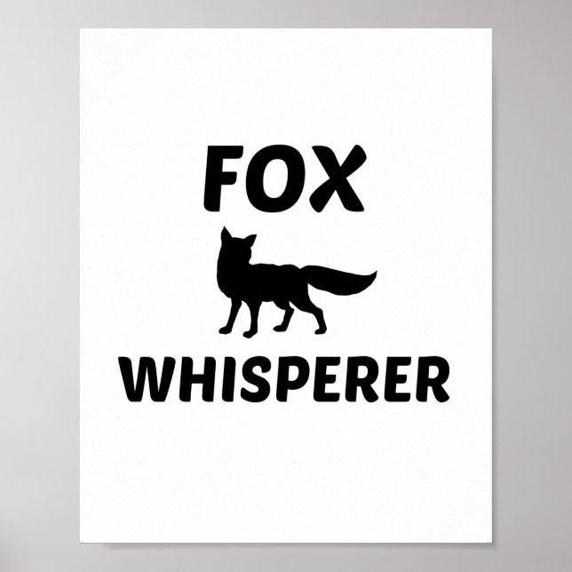 PÓSTER FOX WHISPERER (Frente)