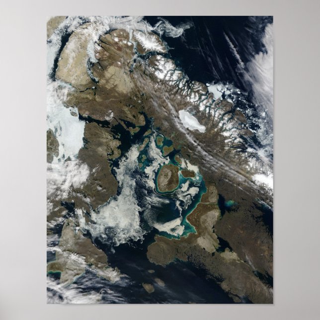 Póster Foxe Basin, Northern Canada (Frente)