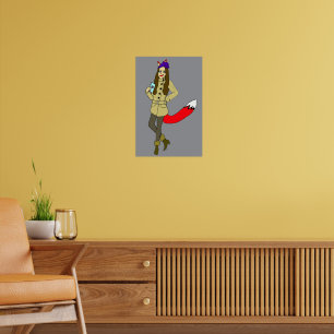 Póster Foxgirl