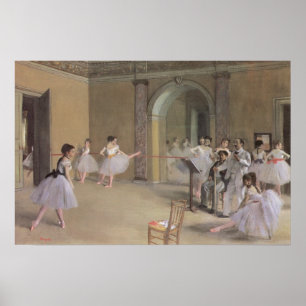 Póster Foyer de Danza en la Ópera por Edgar Degas