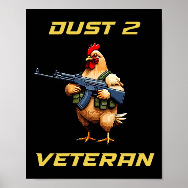 Póster Fps Gamer Funny Cs First Person Competitive Gaming (Frente)