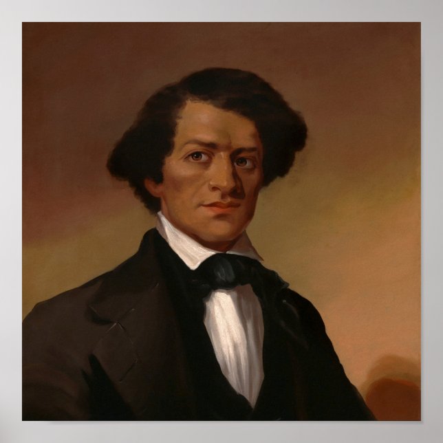 Póster Fr3d3rick Bailey Douglass: Leyenda de derechos civ (Frente)