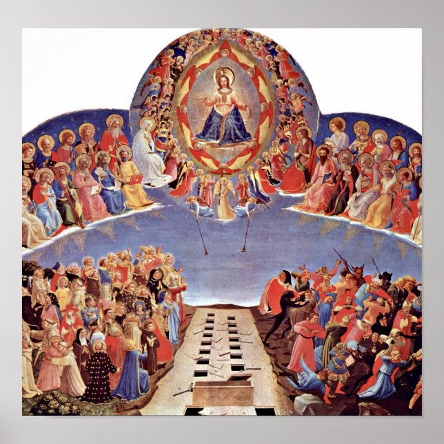 Póster Fra Angelico - El último fallo (Frente)