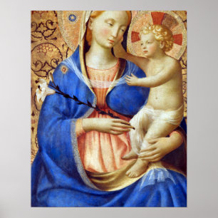 Póster Fra Angelico Guido di Pietro Madonna of Humility
