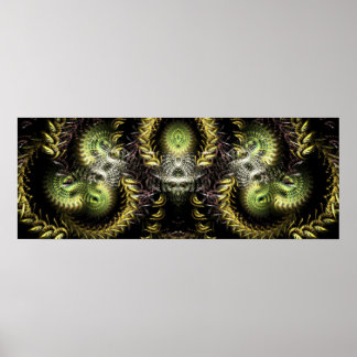 Póster Fracamaska Fractal Poster