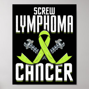 Póster Fracaso Linfoma Cáncer Sensibilización Cáncer Pele