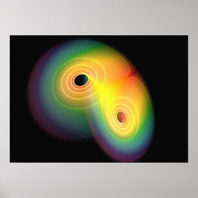 Póster fractal (Frente)