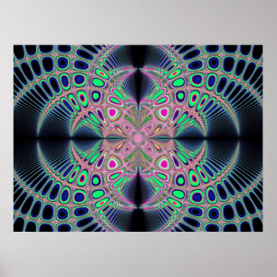 Póster Fractal2070