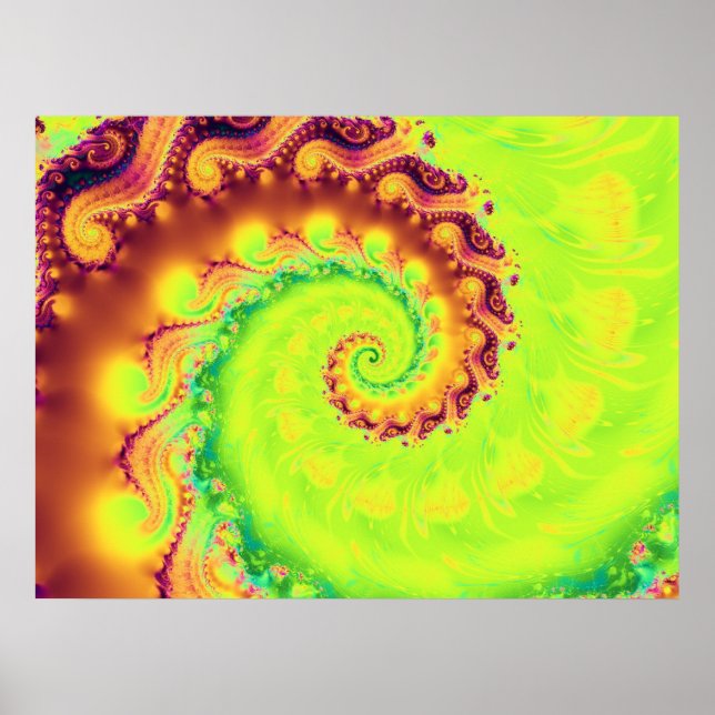 Póster Fractal594 (Frente)