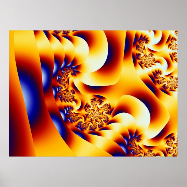 Póster Fractal 0318041718 (Frente)