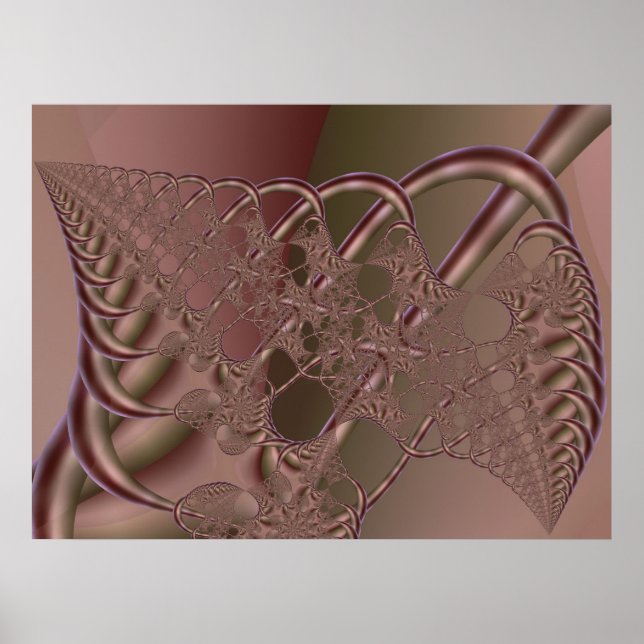 Póster Fractal 0318041857 (Frente)